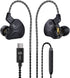 CCZ DC03 USB C Wired Headphones with Mic, Type C Earphones Wired