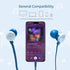 Cute Donut Earbuds for Kids, Wired Earbud & in-Ear Headphones with Microphone and Lovely Storage Case