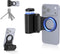 JJC Upgraded Magnetic Phone Camera Grip with Remote, Cell Phone Camera Grip Handle