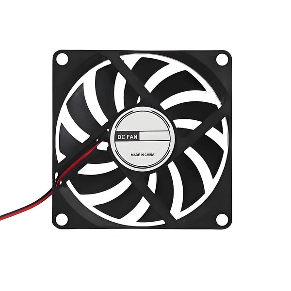 DUJVCZB 8010 Dual Ball Bearing Quiet Computer Case Fan 12V DC 80mm x