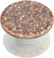 PopSockets Adhesive Phone Grip, Holder, Phone Stand, Glitter - Foil Confetti Rose Gold