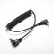 2.5mm-C3 Camera Remote Control Shutter Release Cable for Canon EOS 6D Mark II, 5D Mark IV, and More