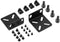 MokerLink Rack Mount Kit for 17.3 Inch Wide Switches, Adjustable Hole Distance 14-29mm, Compatible with Cisco, NETGEAR