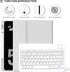 KENKE iPad 10th Generation Case with Detachable Wireless Keyboard, 10.9 inch 2022