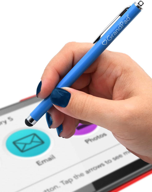 Stylus Pen for GrandPad Tablet, Rounded ¼” Scratch Resistant Stylus, Lightweight and Ergonomically Shaped, Pack of 3