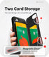 GOOSPERY Wallet Case for iPhone SE 2022/iPhone 7,8, Auto Magnet Closure, 2 Card Holder, Black