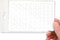 Stackable Webcam/Camera Vinyl Covers, 57 Tabbed Low-Tack Restickable Webcam Sticker, Multiple Sizes, White 57-Pack