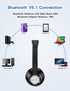 New bee Wireless Headset with Noise Cancelling Microphone, 20hrs Talk Time & Mute Button for Work/PC/Office/Zoom