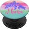 Mama Sea Turtle Mother's Day Gift - Watercolor Sea Animals PopSockets Swappable PopGrip