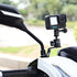 Motorcycle Sports Camera Holder for Gopro Hero 8/9/10/11/12, YI, AKASO, SJCAM, DJI Osmo Action Cameras