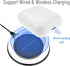 Wireless Charging Case Compatible with AirPods 1 & 2 Generation, Replacement Charger Case with Bluetooth Pairing