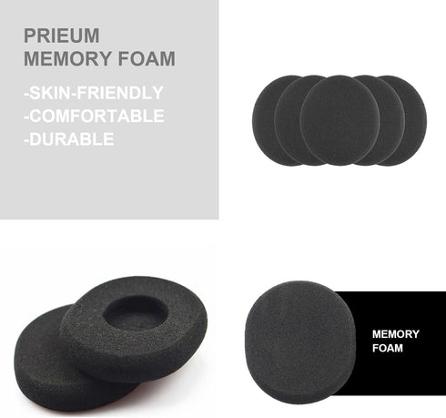 H800 Replacement Ear Pads Compatible with Logitech H800 Wireless Headset, Soft and Durable Sponge Ear Cushions