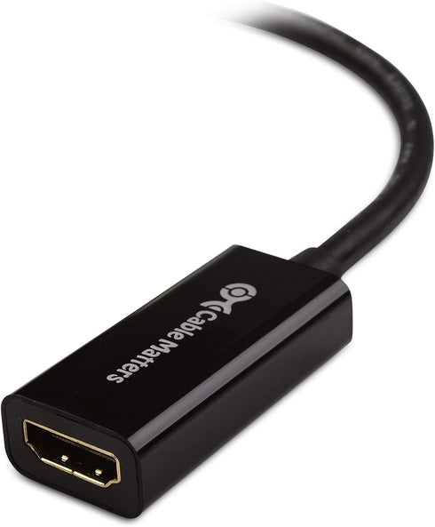 Cable Matters DisplayPort to HDMI Adapter, Not Compatible with USB Ports