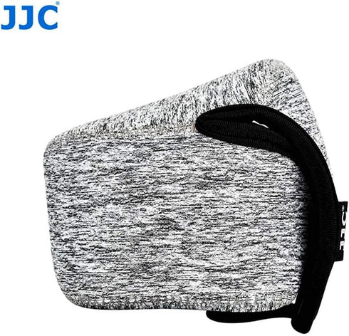 JJC Dark Gray Neoprene Pouch Case Bag for Nikon Z50 / Z FC, Water Resistant, 143x120x110mm, 16-50mm Lens Compatible