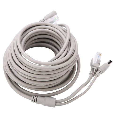 Dioche CCTV Cable, 10M AHD Video Power Cable for CCTV Security Camera Surveillance System