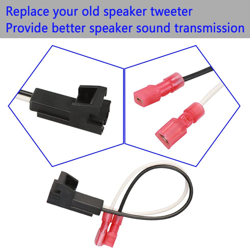Speaker Harness Wiring Harness 72-4568 - Compatible with GMC Buick Cadillac Chevy Silverado Sierra Suburban Tahoe Yukon