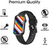 6 Pack Compatible with FITVII HM08 1.47 inch Fitness Tracker Screen Protector Film for MorePro HM08 1.47” Smartwatch Screen Protectors Foils Screen Cover Crystal Clear HD Anti-Scratch