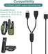 Kissmart Charger for Jugbow/Delupet/Yawpet Dog Training Collar, Magnetic Charging Cable for DT-61/66/67/68/72/73 Shock Collar and Remote (3.3ft/1m) by Kissmart