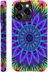 SEized Case for iPhone 14 Pro Max, Tie Dye Floral Mandala Durable Protection for Girl Women Boy Men