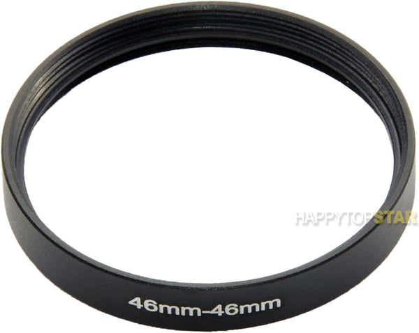 Metal 46mm Female to Female Coupling Ring Adapter for 46-46mm Lens
