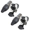 Panel Mounting RJ45 IP65 Waterproof PCB Signal Connector Cat5/5e/6 8P8C Ethernet LAN Cable Connector (2PCS RJ45 + 2PCS