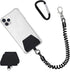 Doormoon Universal Phone Lanyard Tether with Patch, Stretchy Straps & Case Anchor for iPhone, Samsung, Pixel, Most