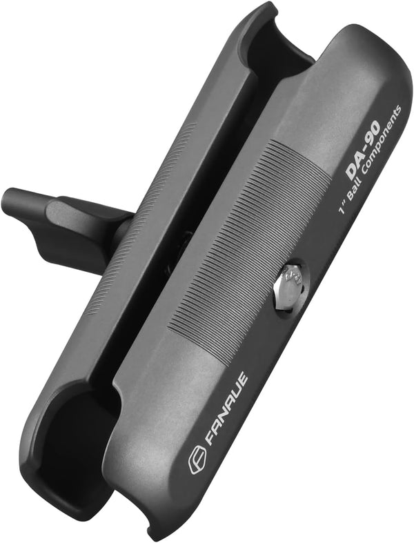 FANAUE Double Socket Arm – Compatible with B Size 1" Ball Components for RAM Mounts (Medium Arm)