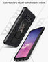 Military Grade Case for Samsung Galaxy Note 8, Built-in Kickstand, Heavy Duty Shockproof Protective Cover (Black)