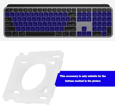 SG Store Pack 2 of Keyboard Hinges Mechanical Keyboard Key Support Brackets Keycap Hinge Clips Compatible with Logitech