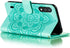 Samsung Galaxy A01 Case, Premium Flip Wallet PU Leather Cover with Mandala Embossed Kickstand Card Holder
