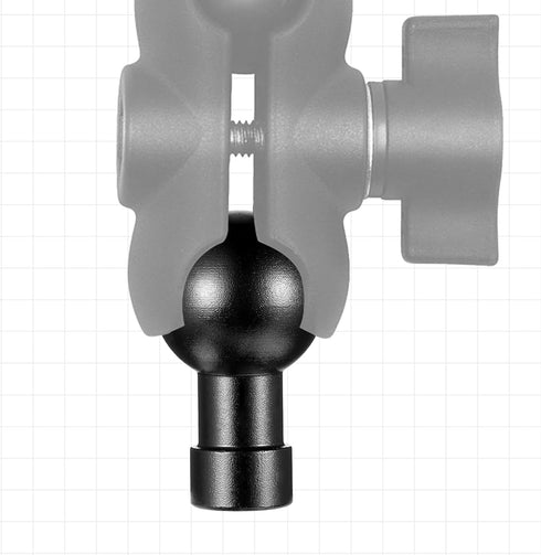 Vin Beauty 17mm 1/4"-20 Ball Head Mount Aluminum Screw Male/Female Adapter for Action Camera Phone Helmet Stand GPS