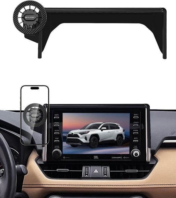 SKYLOTEC Car Phone Holder for Toyota RAV4 2019-2025 Accessories 7/8-Inch Screen Fixed Clip,