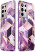 i-Blason Cosmo Series Case for Samsung Galaxy S21 Ultra 5G, Slim Stylish Protective Case (Amethyst)