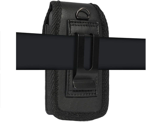 Ranyi MP3 B27 A02XT A19 G3 G1 M4S MP3 Player Holster Case, Elastic Vegan Leather Wallet Holster with Belt Loop Clip