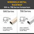 BWH-9-10-11 700 Pack (1 Pack) Legrand Wiremold Metal Raceway for Extending Power, Series, Accessory with Mounting