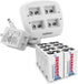 TN136 4 9V 4 9V Tenergy Bay Smart Charger with Pieces Tenergy Premium NiMH Rechargeable Batteries