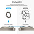 4 Pack 15 15 9H SPARIN Camera Lens Protector for iPhone Pro/iPhone Pro Max, Hardness Tempered Glass Protection, Ultra