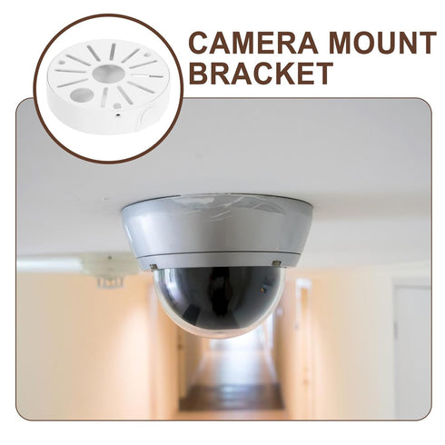 VILLCASE Universal Security Camera Junction Box, Aluminum Alloy Mount Bracket, Hide Cable Base for CCTV