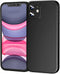 TENOC Phone Case for iPhone 11, Black Anti-Fingerprint Protective Bumper Matte Cover for 6.1 Inch