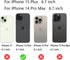 2 Pack Anti-Spy Matte Tempered Glass for iPhone 14 Pro Max/iPhone 15 Plus, 6.7" Anti-Glare Screen Protector.