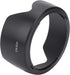 2PCS Camera Lens Hood EW-83H for Canon EF 24-105mm f/4L is USM Lens, Black Plastic Mount