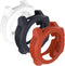 SplenSun Silicone Protective Cover Cases for Garmin Instinct & Instinct Solar Smartwatch, Anti-Scratch, White/Navy/Red