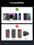 for MagSafe Car Mount Charger - Qi2 Certified 15W Ultra-Fast Magnetic Wireless Car Charger, Compatible with MagSafe Car