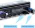 Bluetooth Car Radio Autoradio, Voice Control Audio Player, Dual Connection Handsfree USB2.0 CD Stereo Receiver with LED