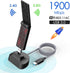 WAVLINK USB WiFi Adapter for Desktop PC, AC1900 Dual Band Wireless Network Adapter for Laptop, Support Windows and MacOS