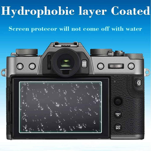 X-T30 Screen Protector for Fujifilm X-T30 X-T20 X-T10 X-E3, 0.3mm 9H Tempered Glass Film Anti-Scratch - 3 Pieces