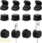 BETIMFAN 12Pack Cord Organizer, Spring Cable Holder Clips, Desk Cord Management Clips, Adjustable