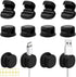 BETIMFAN 12Pack Cord Organizer, Spring Cable Holder Clips, Desk Cord Management Clips, Adjustable