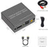 VPFET 4K 60Hz HDMI Audio Extractor Splitter Converter, HDMI to HDMI + Optical + 3.5mm AUX Adapter, Supports HDR10