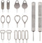 Gallipower 16pcs SIM Card Removal Tool Kit,SIM Ejector Tool,Phone Card Tray Opener Pin,Standard